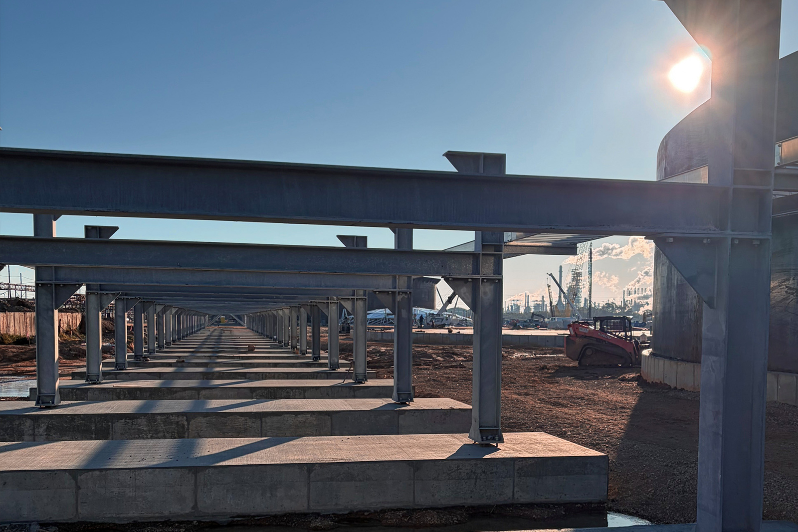 Structural steel project